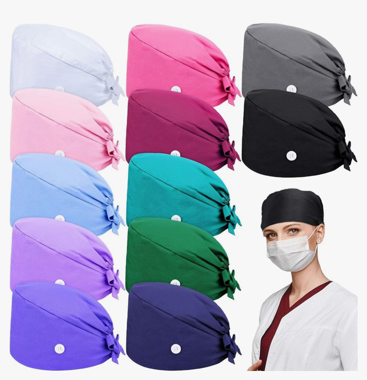 Solid Surgical Cap